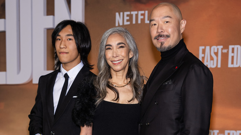 Sekiya Billman, Hoon Lee y su hijo en 2026.