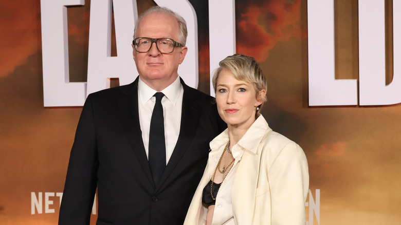 Tracy Letts y Carrie Coon en 2026.