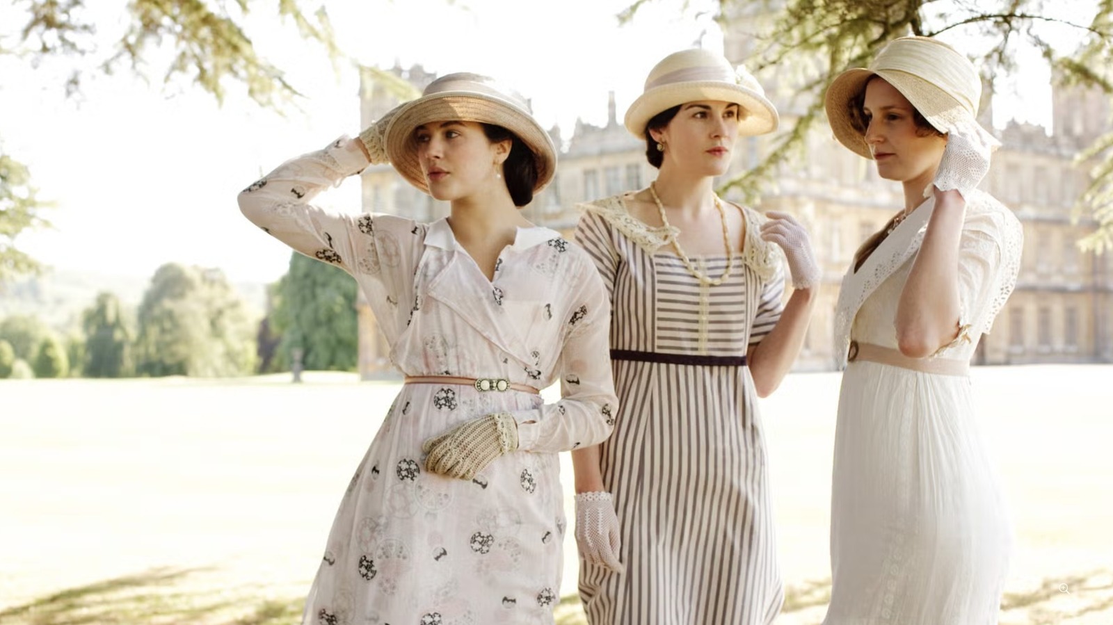Los atuendos más icónicos que jamás hayan usado las principales damas de Downton Abbey