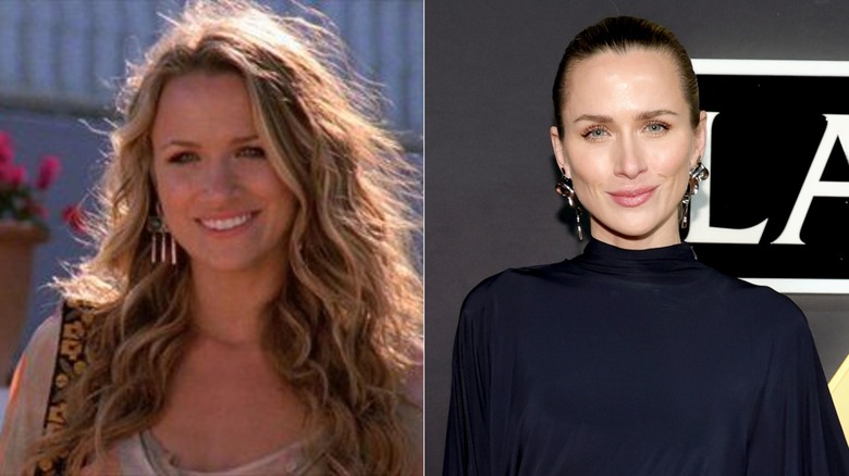 (Izquierda) Shantel VanSanten como Quinn James en 