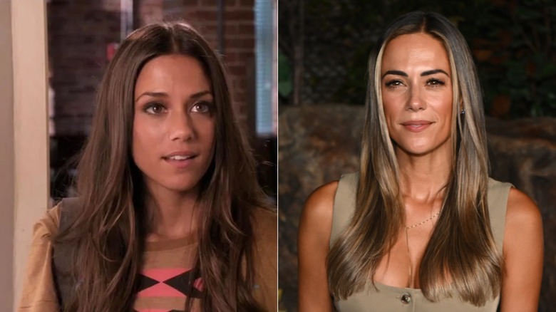 (Izquierda) Jana Kramer como Alex Dupre en 