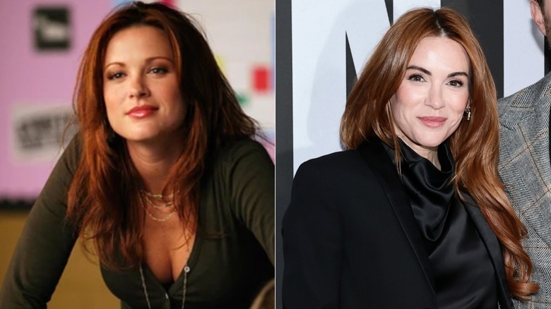 (Izquierda) Danneel Harris como Rachel Gatina en 