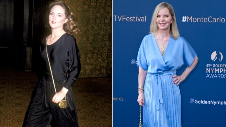 Melissa Sue Anderson en los años 80 (izq.) versus 2022 a los 60 años (derecha)