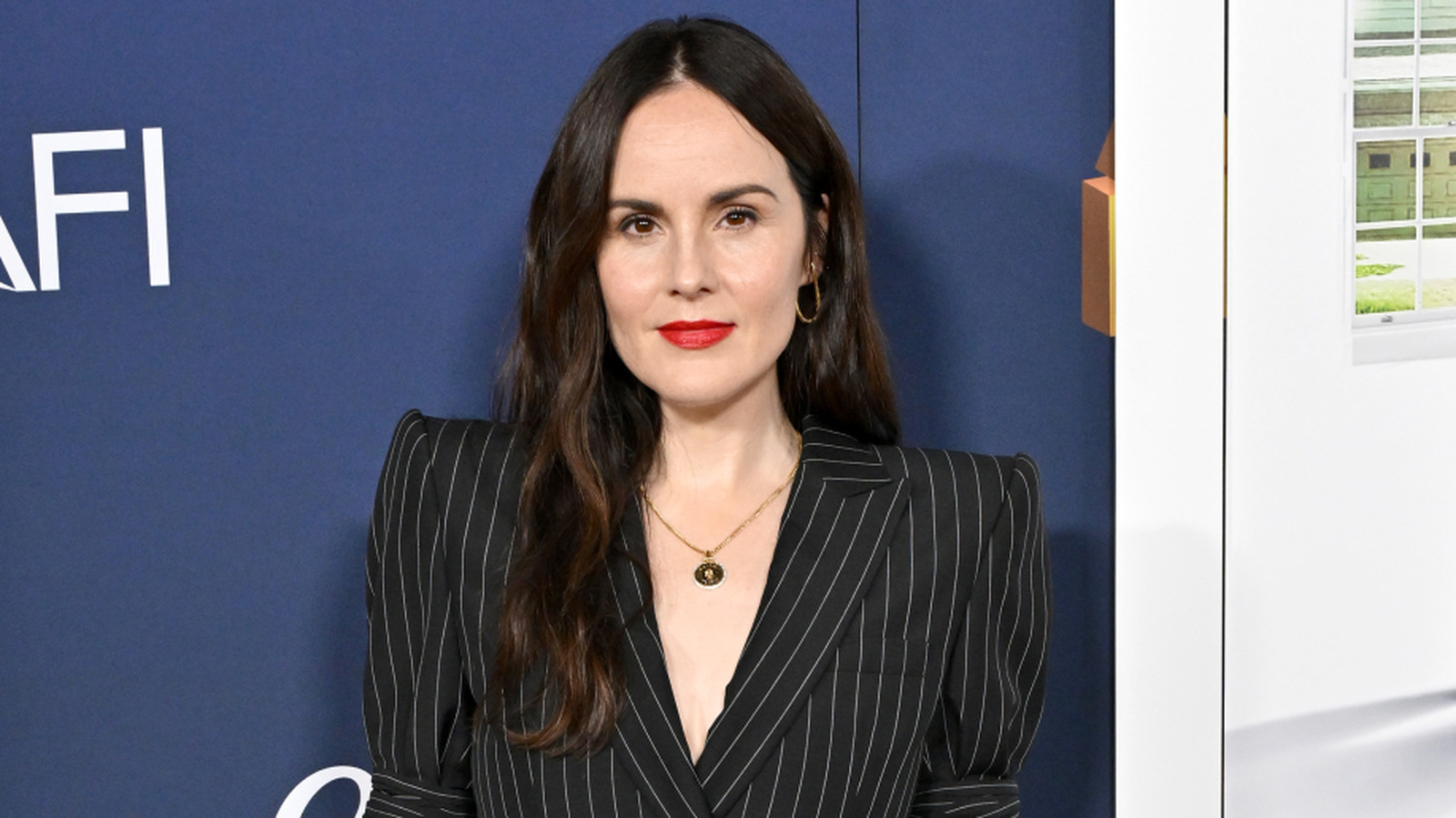 La estrella de Downton Abbey, Michelle Dockery, está irreconocible sin cabello oscuro